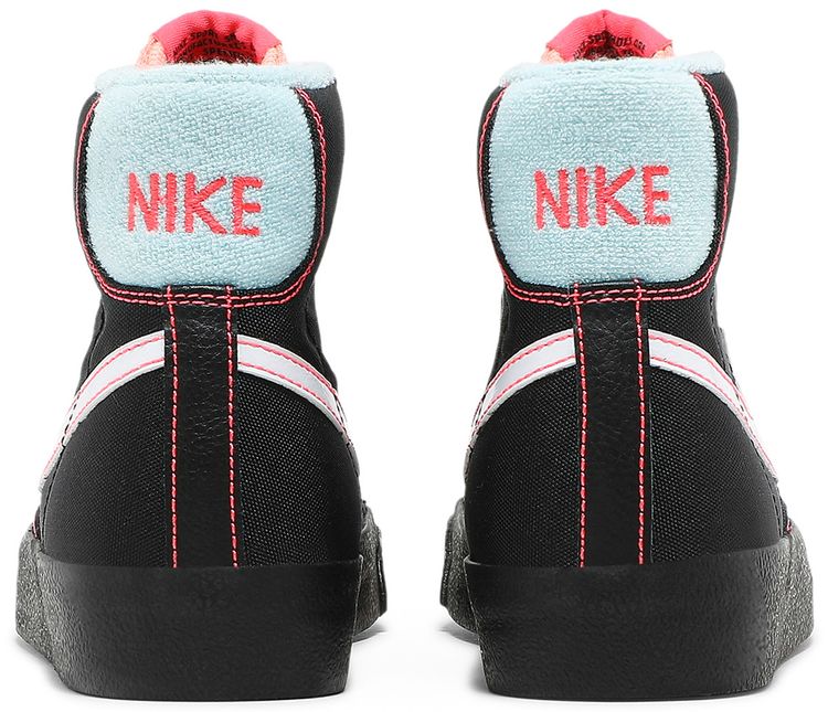Nike Blazer Mid 77 GS Black Atomic Pink