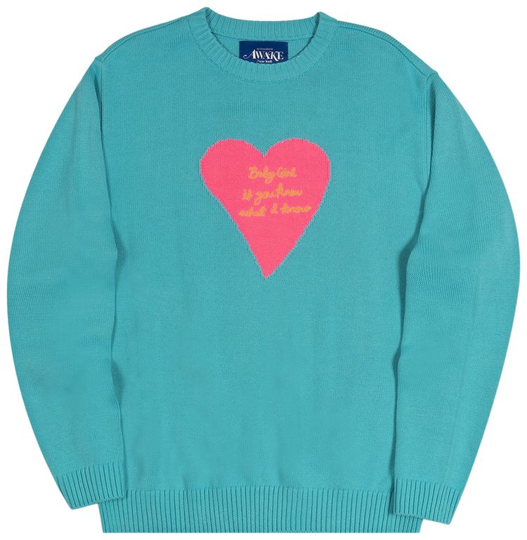Awake NY Baby Girl Pullover Teal