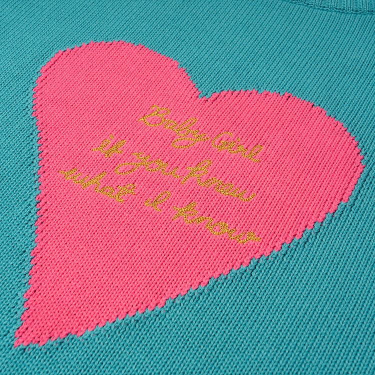 Awake NY Baby Girl Pullover Teal