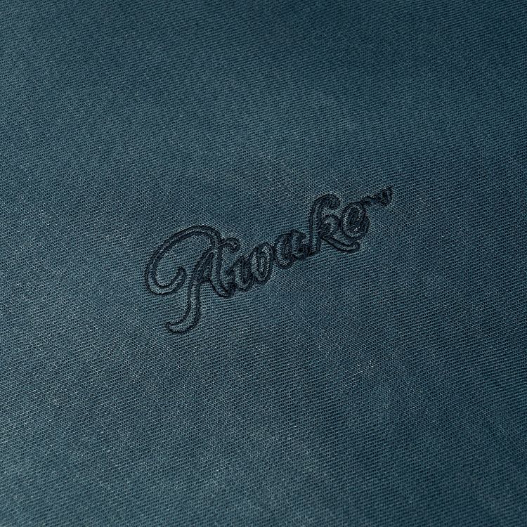 Awake NY Sunbleached Logo Hoodie Blue