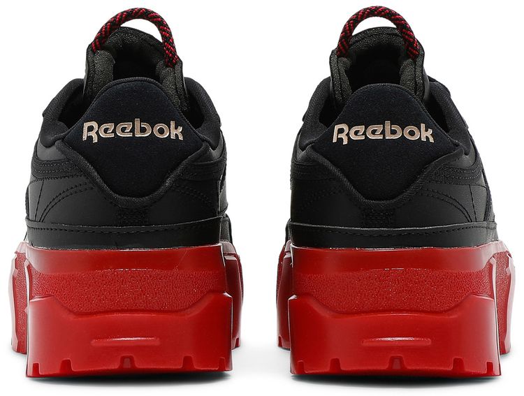 Reebok Cardi B x Club C J Black Vector Red