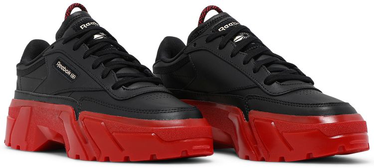 Reebok Cardi B x Club C J Black Vector Red