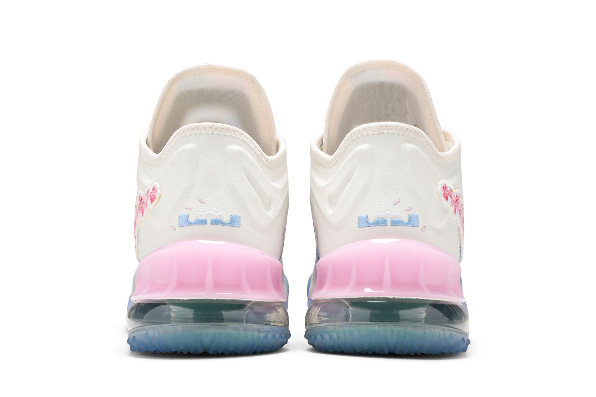 Buy atmos x Nike LeBron 18 Low 'Sakura' - CV7562 101 | GOAT