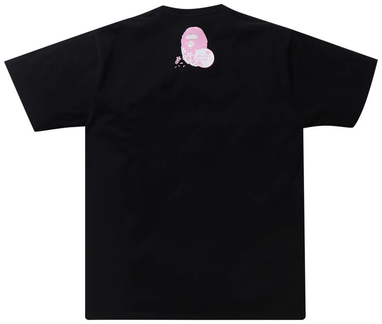 BAPE Sakura Tee Black