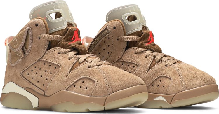 Travis Scott x Air Jordan 6 Retro PS British Khaki