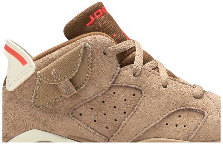 Travis Scott x Air Jordan 6 Retro TD British Khaki
