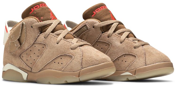 Travis Scott x Air Jordan 6 Retro TD British Khaki