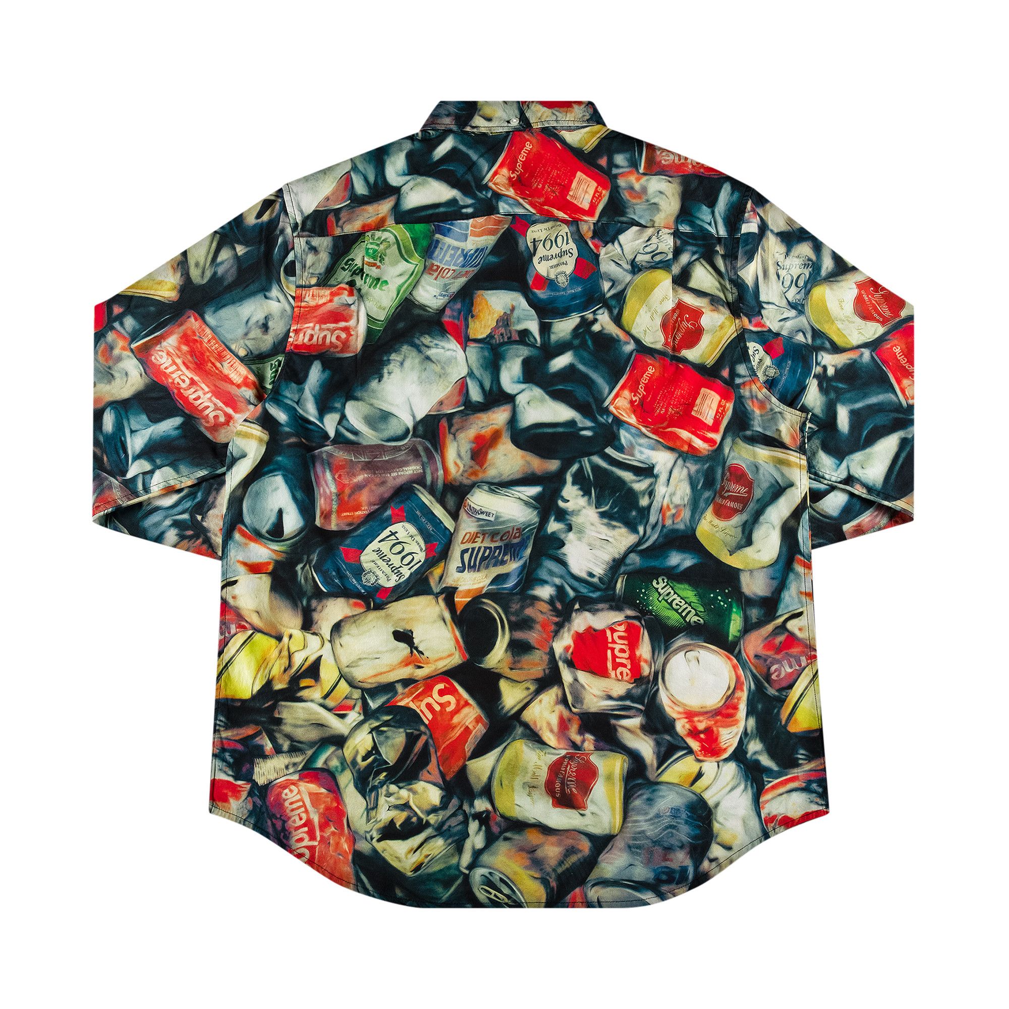 Size l Supreme Cans Shirt 'Multicolor'