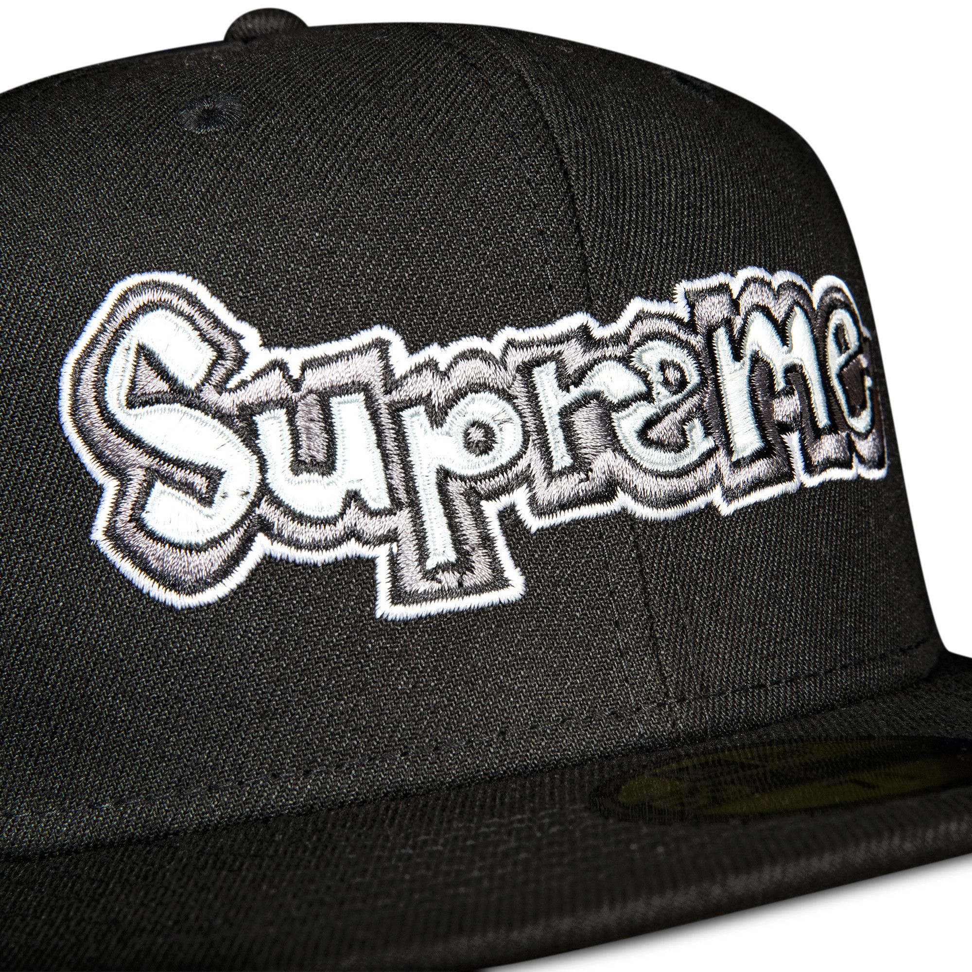 帽子 SupremeXNEWERA Gonz Cap Black 7 1/2 Buy Supreme x New Era Gonz Logo Hat 'Black' - SS21H31 BLACK