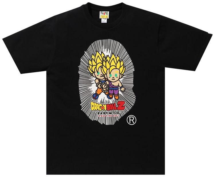 BAPE x Dragon Ball Baby Milo Ape Head Tee Black