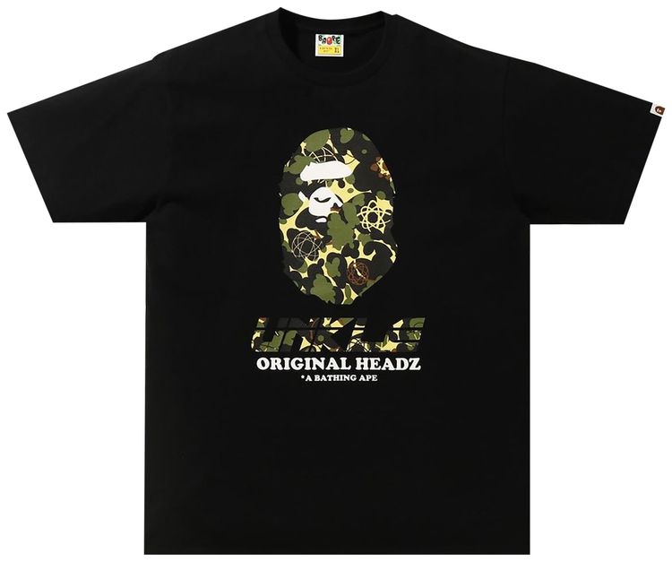 BAPE x MoWax Unkle Tee Black