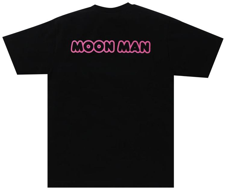 BAPE x Kid Cudi Baby Milo Moon Man Tee Black