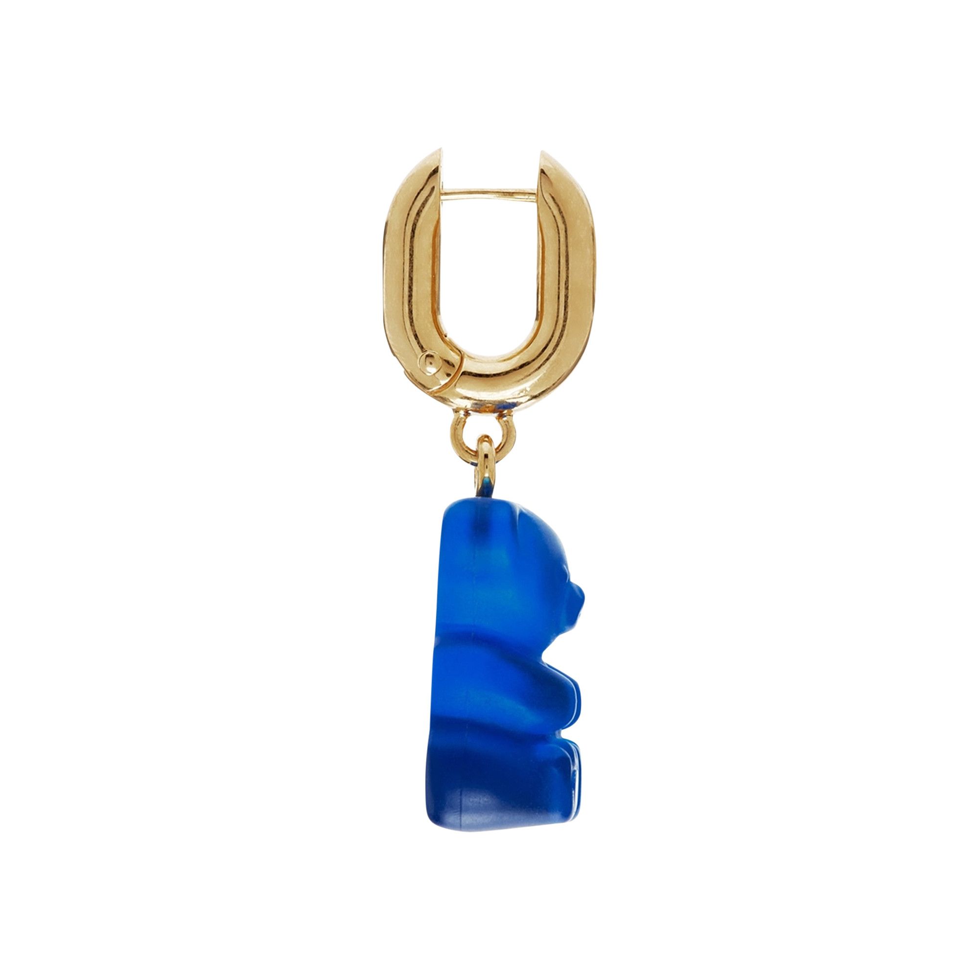 Buy Balenciaga Gummy Bear Earrings Blue Gold 655299 TZ25C 1784 GOAT