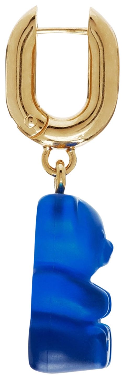Balenciaga Gummy Bear Earrings BlueGold