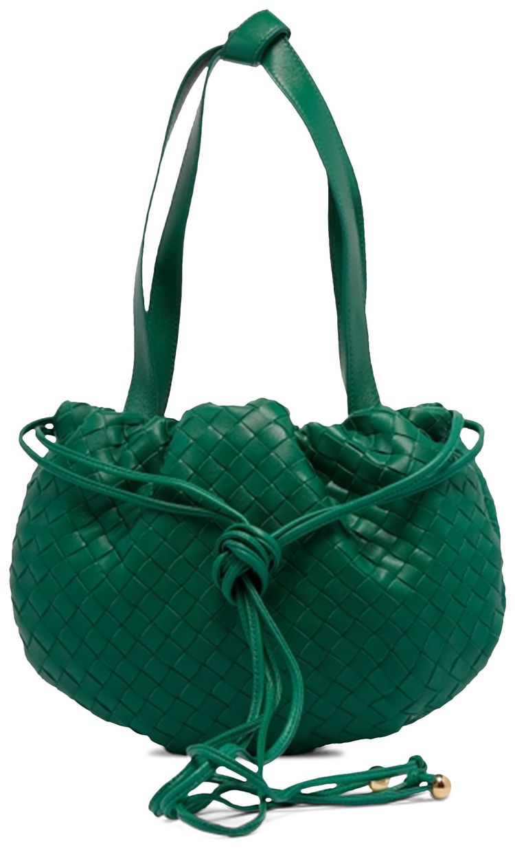 Bottega Veneta The Small Bulb Shoulder Bag Green