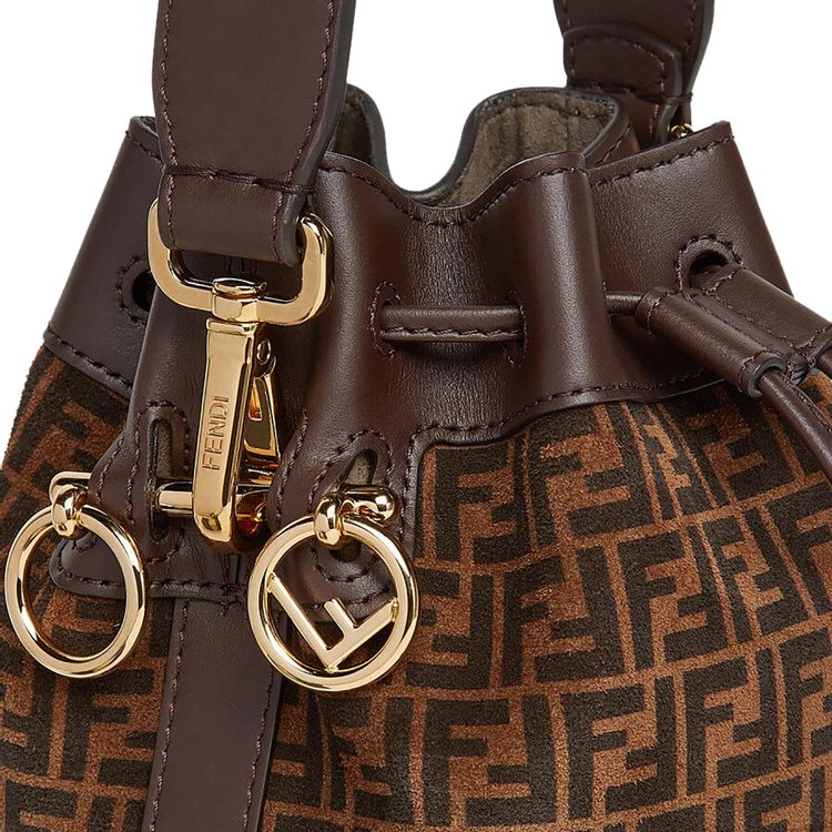 Fendi Mini Mon Tresor Bag Brown