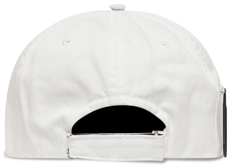 Off White Apple Paperclip Cap WhiteRed
