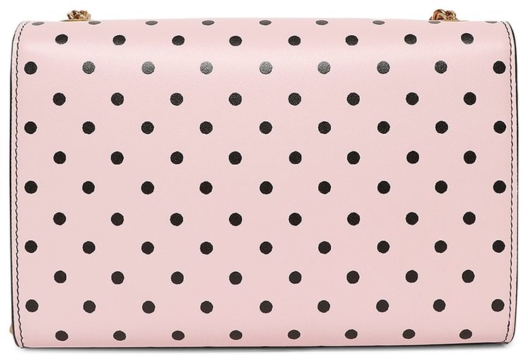 Saint Laurent Polka Dot Small Kate Bag RosaNero