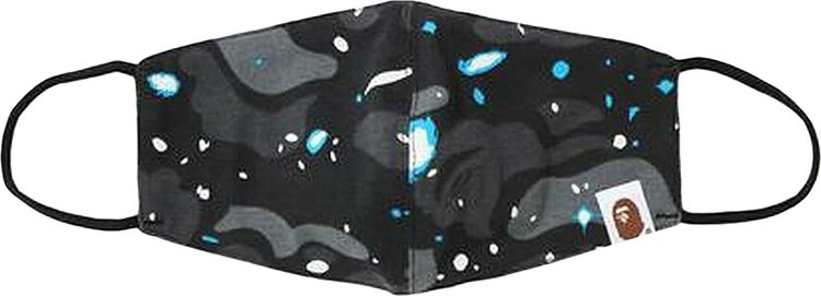 BAPE Space Camo Mask Black Space Camo