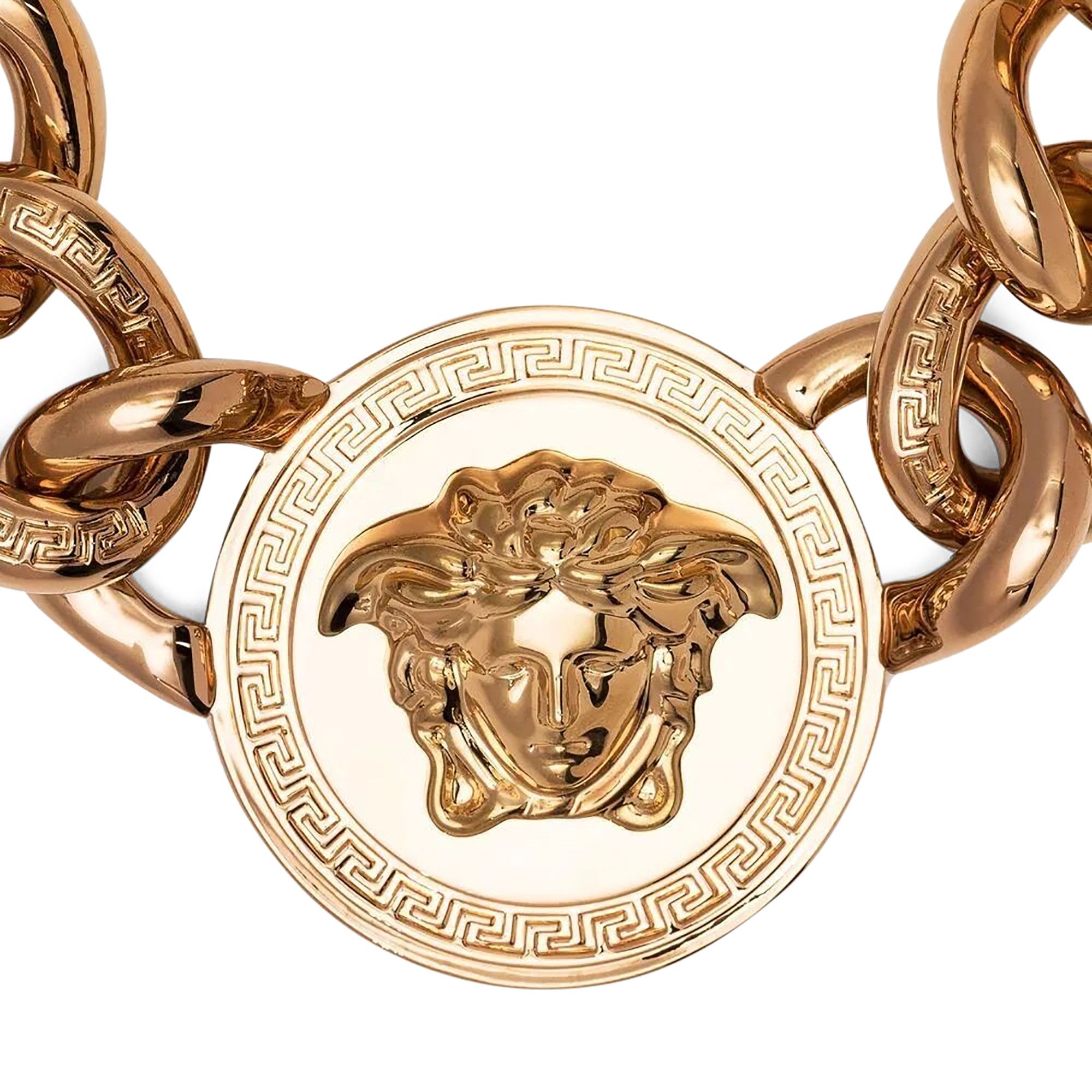 Buy Versace Medusa Chain Necklace Gold DG1I146 DJMT KVO GOAT