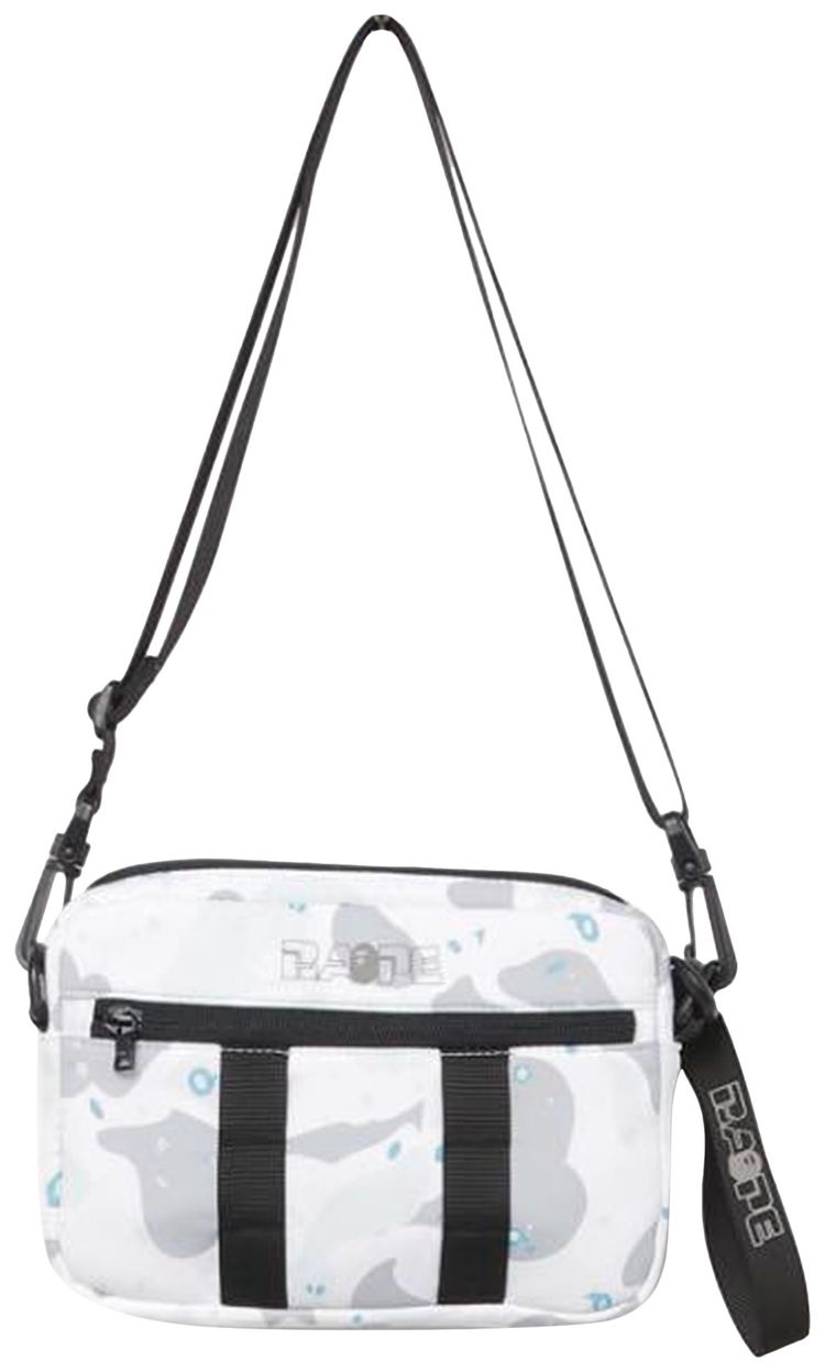 BAPE Space Camo Shoulder Bag White