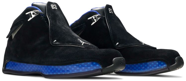 Air Jordan 18 OG Black Sport Royal 2003