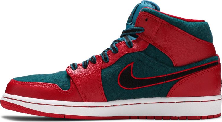 Air Jordan 1 Mid Gym Red Dark Sea