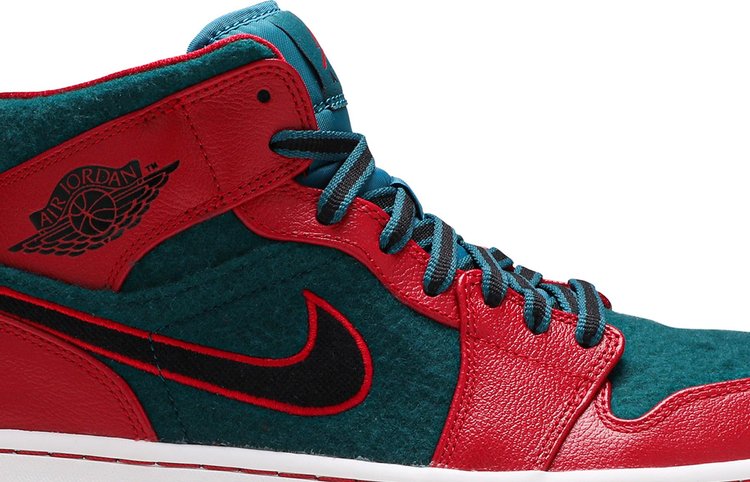 Air Jordan 1 Mid Gym Red Dark Sea