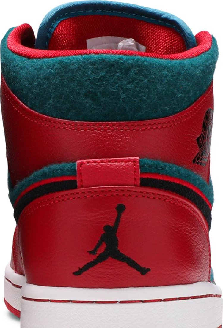 Air Jordan 1 Mid Gym Red Dark Sea