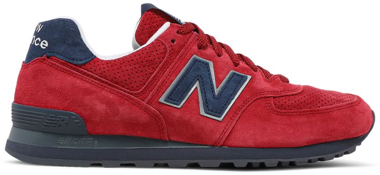 New Balance 574 Made In USA Red Blue