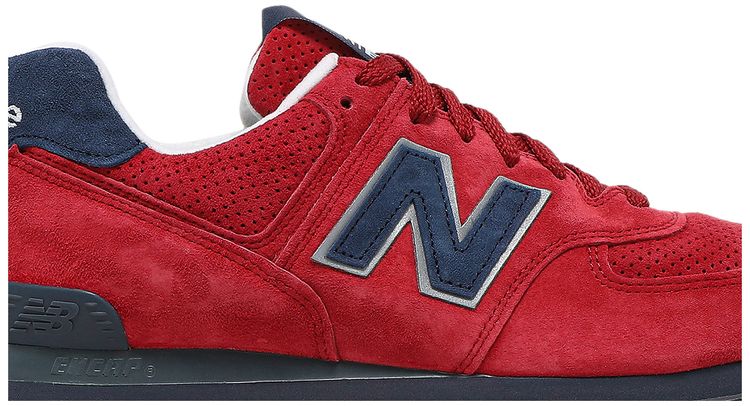 New Balance 574 Made In USA Red Blue