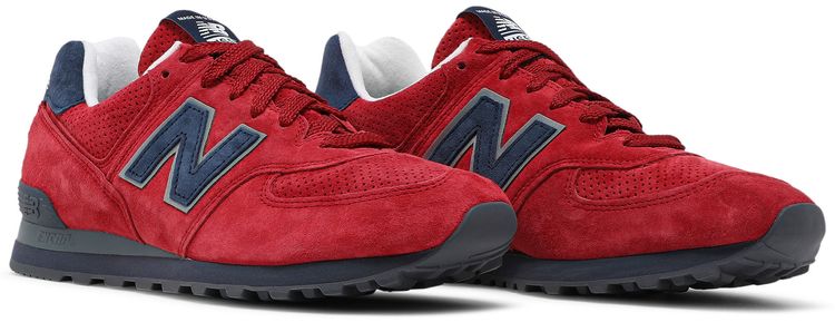 New Balance 574 Made In USA Red Blue