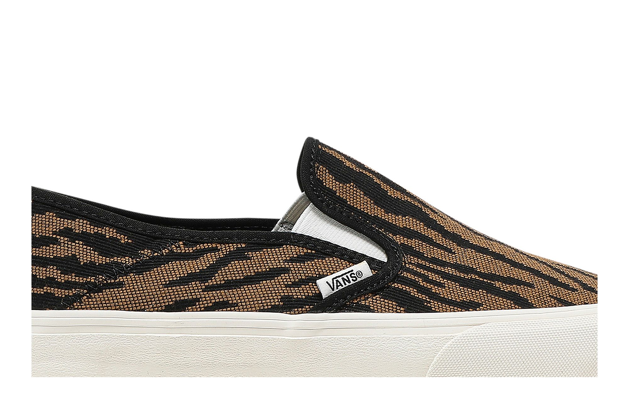 Woven tiger vans cheap