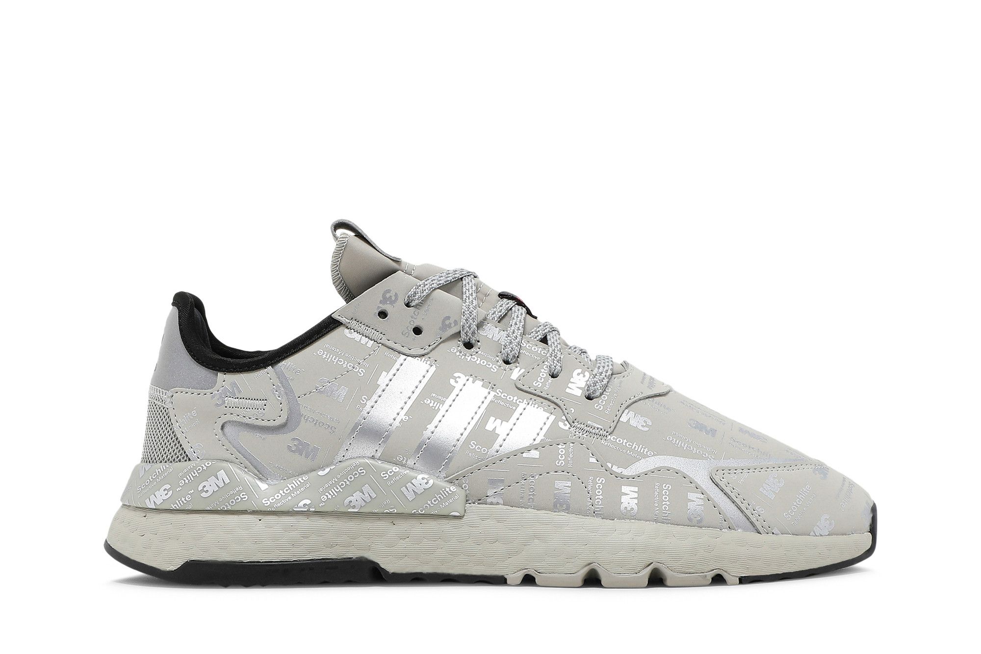 Buy 3M x Nite Jogger 3M Logo Print Metal Grey FV3622 GOAT
