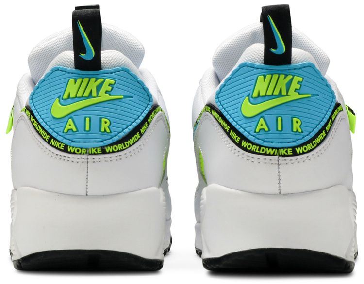 Nike Air Max 90 SE Worldwide Pack   Blue Fury Volt