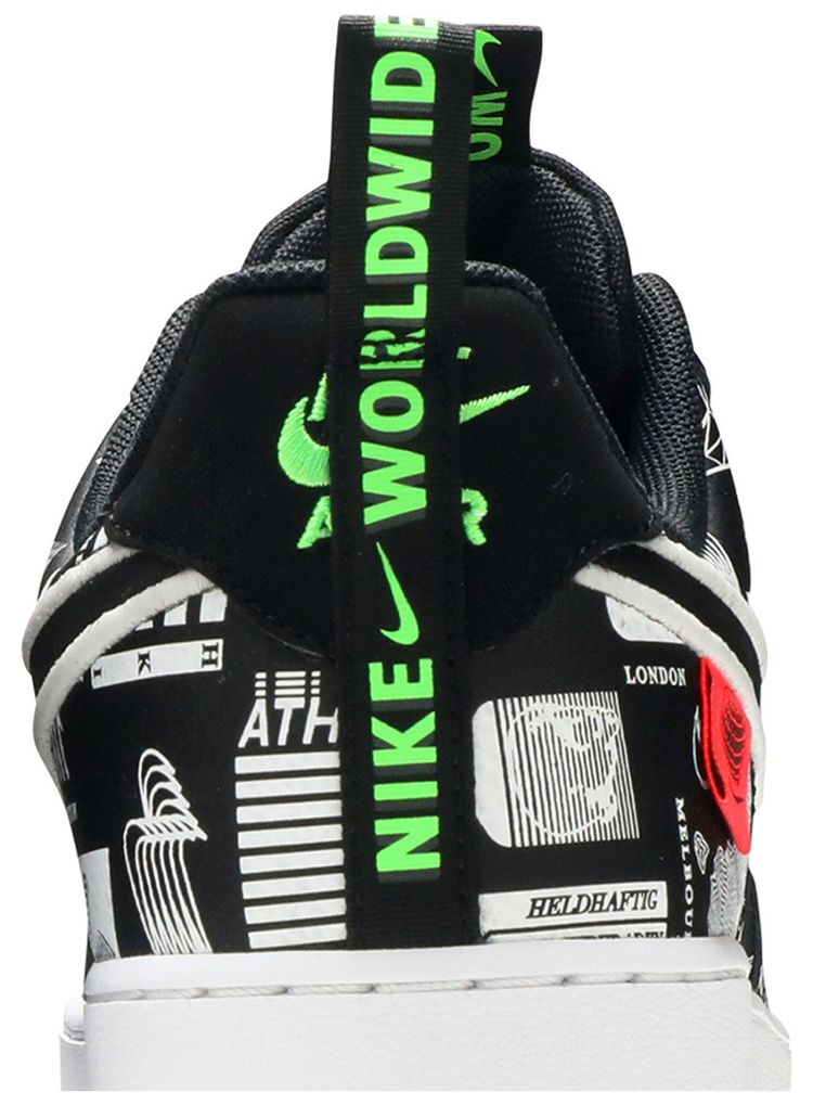Nike Air Force 1 07 LX Worldwide Pack   Black