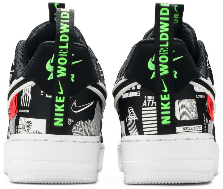 Nike Air Force 1 07 LX Worldwide Pack   Black