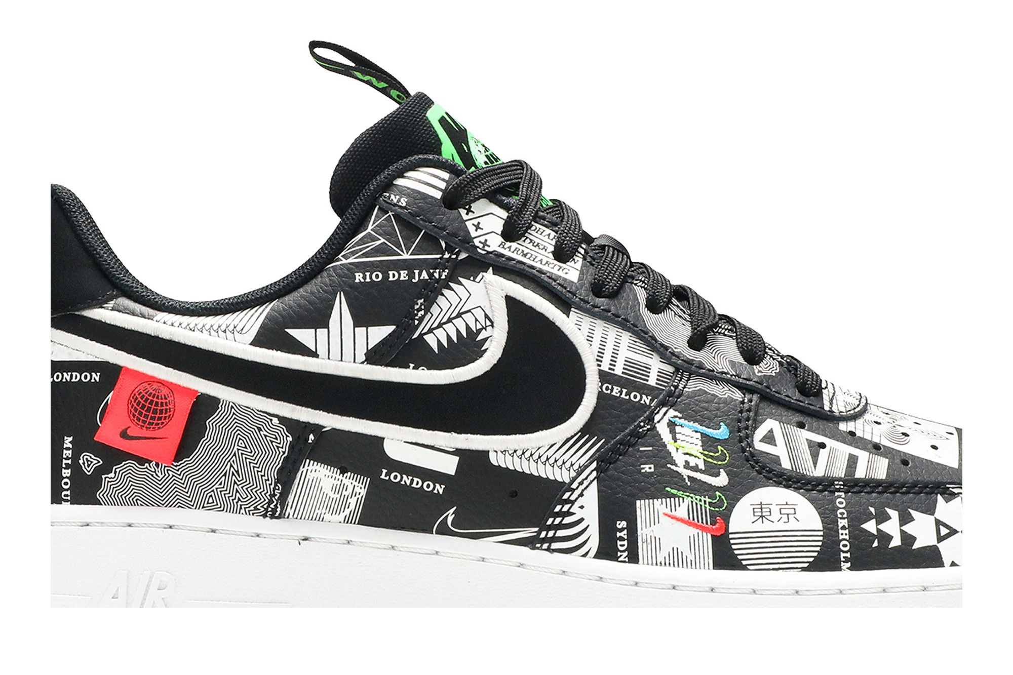 Buy Air Force 1 07 LX Worldwide Pack Black CZ5927 001 GOAT