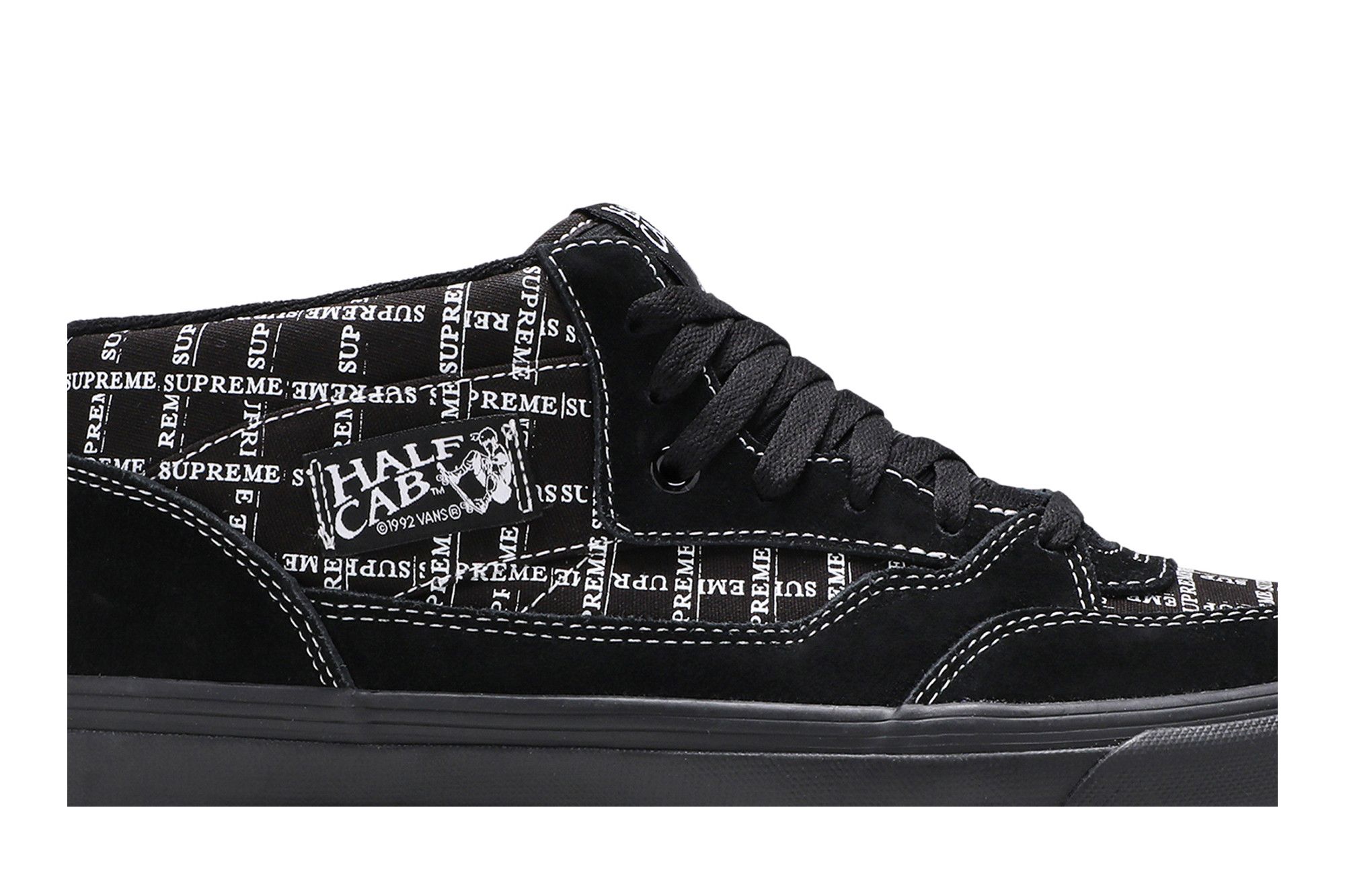 Buy Supreme x Half Cab Pro 92 Logo Pattern Black VN0A3QPH2YW GOAT CA