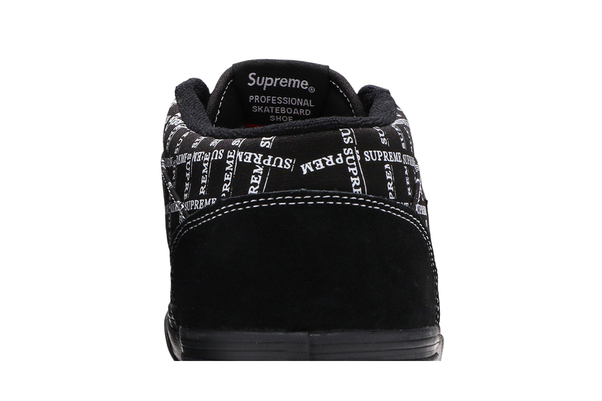 Buy Supreme x Half Cab Pro '92 'Logo Pattern - Black