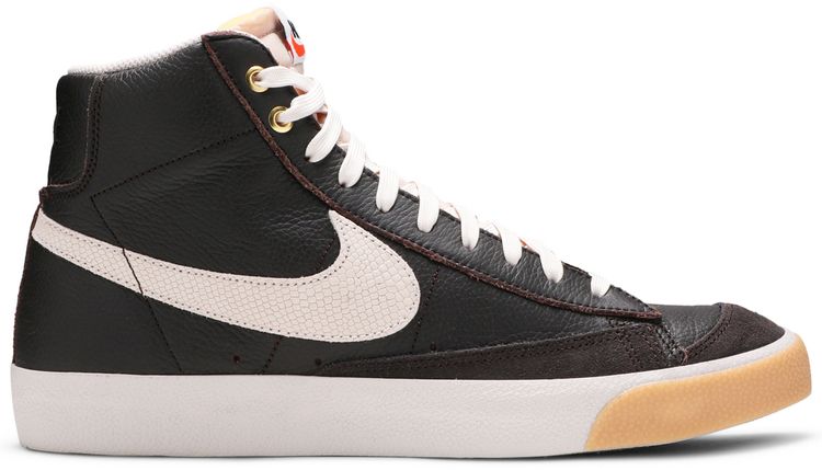 blazer mid 77 orewood brown on feet