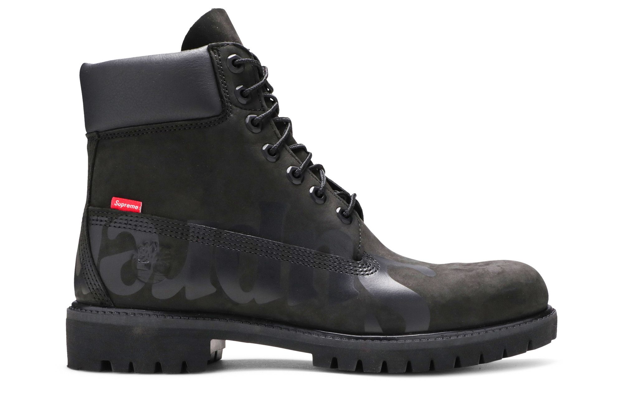 Buy Supreme x 6 Inch Premium Waterproof Boot Big Logo Black TB 0A2MSQ 001 GOAT