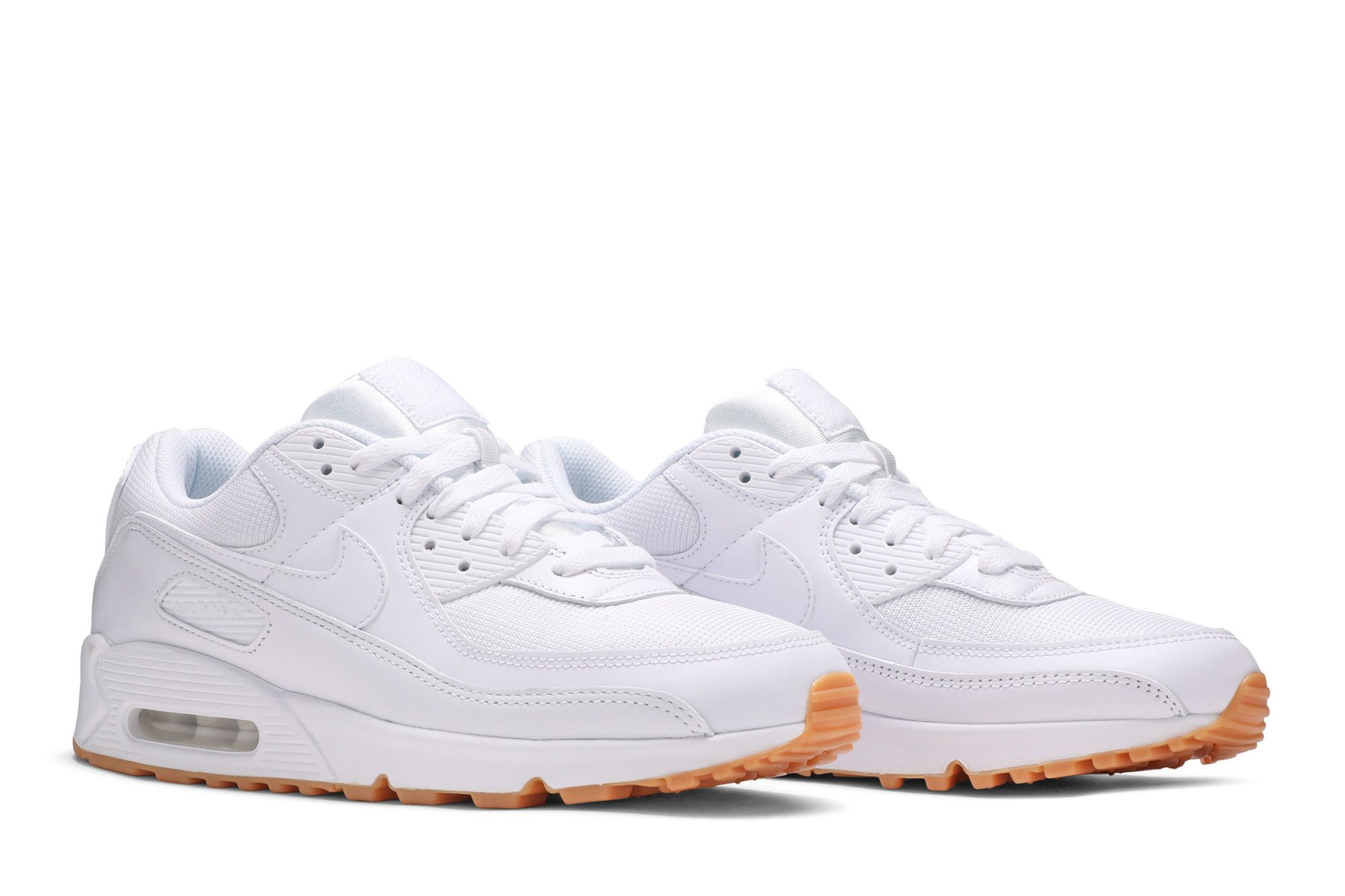 nike air max 90 white gum