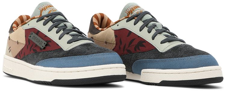Kung Fu Panda x Reebok Club C 85 Patchwork