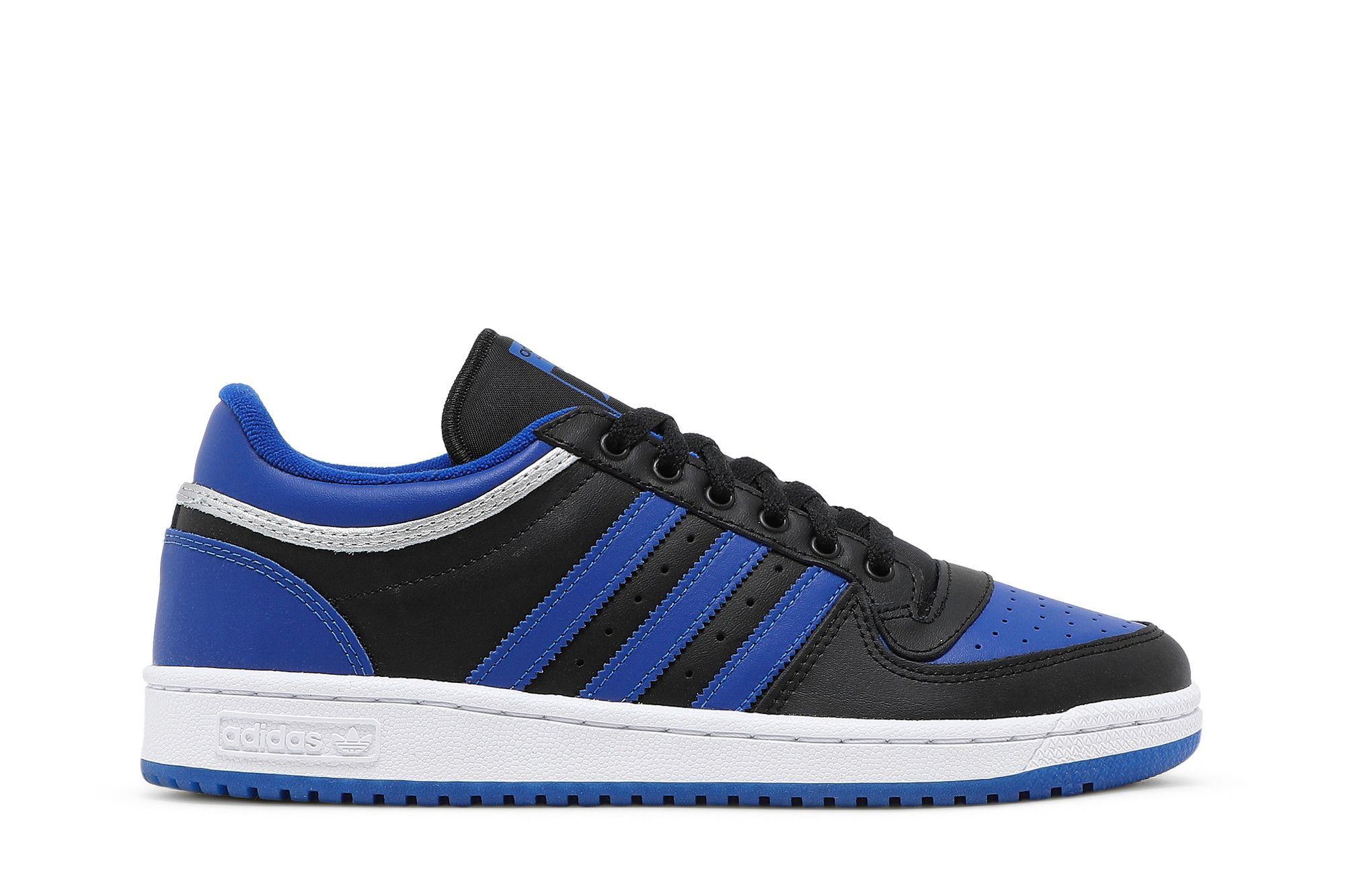 Size 7.5 Top Ten RB Low Black Royal Blue
