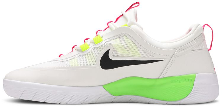 Nike Nyjah Free 2 SB White Volt