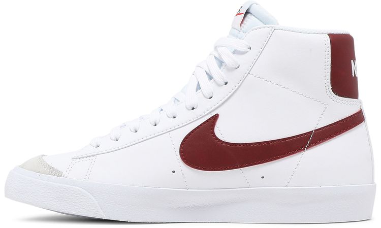 Nike Blazer Mid 77 GS White Team Red