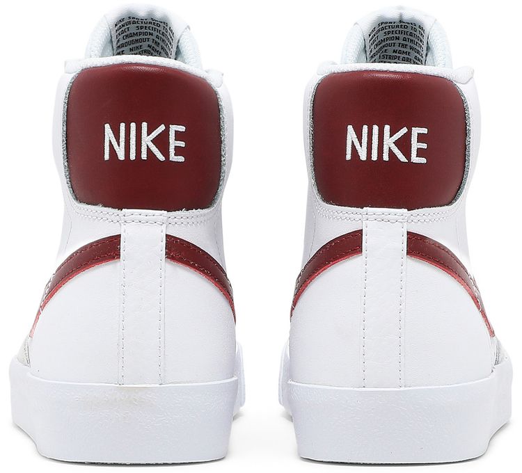 Nike Blazer Mid 77 GS White Team Red