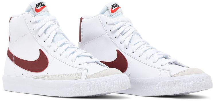 Nike Blazer Mid 77 GS White Team Red