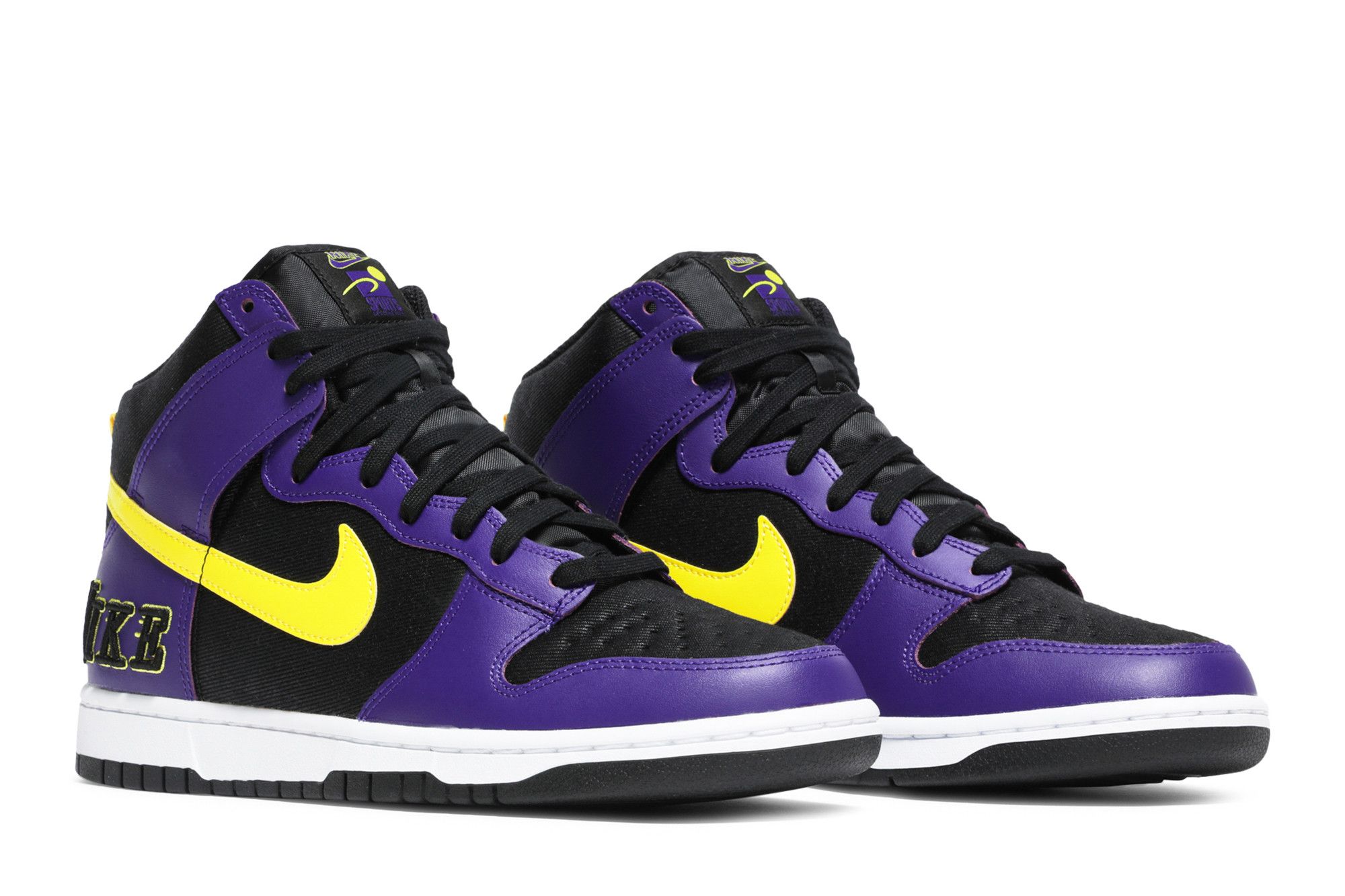 Buy Nike Dunk High Premium EMB 'Lakers' - DH0642 001 | GOAT Buy Nike Dunk High Premium EMB 'Lakers' - DH0642 001 | GOAT